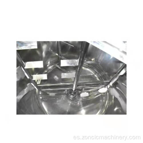 Máquinas de mezcla química de alta calidad Unicador emulsionante al vacío 200-500L Cremas Homogeneizador Emulsionante de vacío